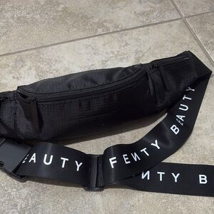 Fenty Beauty Sleek Black Belt Bag